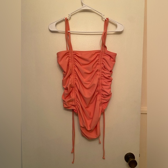 Cyn & Luca Elizabeth One Piece Swimsuit - Size Medium - Apricot/Pink - Picture 7 of 13